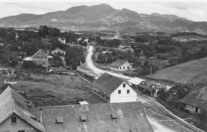 1938 – Vista da Estrada de Ferro Santa Catarina (EFSC)
